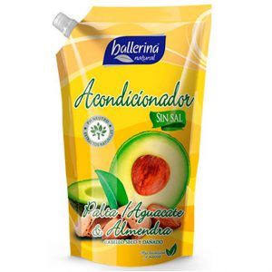 Acondicionador Ballerina Palta Aguacate Almendra 900 ml