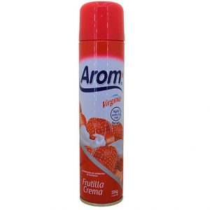 Ambientador Arom Frutilla Crema 225 gr