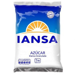 Azucar Blanca Granulada Iansa 1 kilo