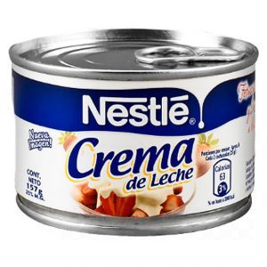 Crema de leche Nestle 157 gr