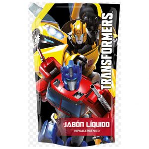 Jabón líquido Hipoalergénico Transformers 850 ml