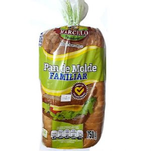 Pan de molde Familiar 24 rebanadas 750 gr