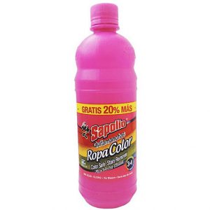 Quita manchas Sapolio Ropa Color 600 ml