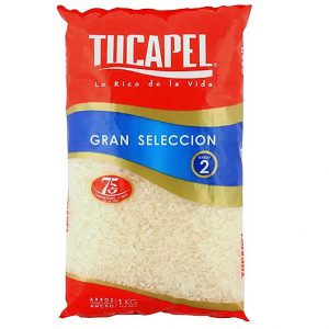 Arroz Tucapel 1 kg gran selección 2
