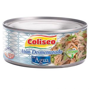 Atún desmenuzado agua Coliseo 170 gr