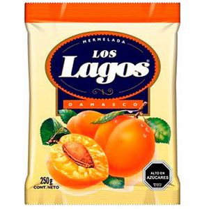 Mermelada los lagos damasco 250 gr