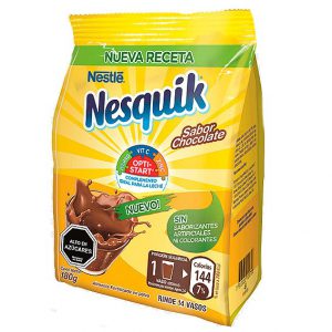 Nesquik sabor chocolate 180gr