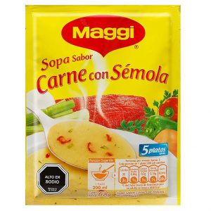 Sopa Maggi carne con sémola 68 gr