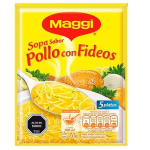Sopa Maggi pollo fideos 70 gr