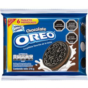 Pack Galleta Oreo 216 gr. 6 unidades