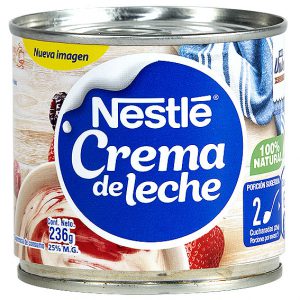Crema de leche Nestle 236 gr