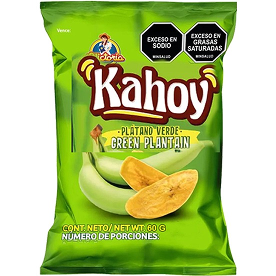 Kahoy Plátano Verde 60g