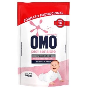 Detergente Omo piel sensible 800ml