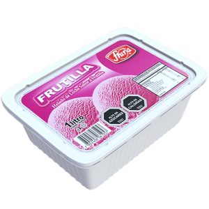 Helado casata frutilla 1L