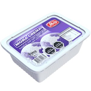 Helado casata mora crema 1L