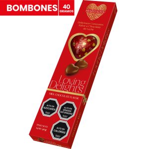 Chocolate Bombones Hearts for you 40g