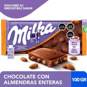Chocolate Milka Almendra 100g