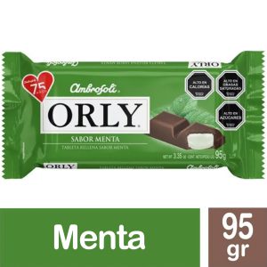 Chocolate Orly menta 95g