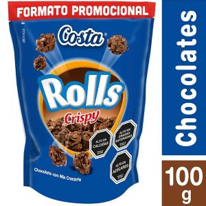 Chocolate Rolls Crispy 100g