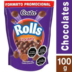 Chocolate Rolls Crocante 100g