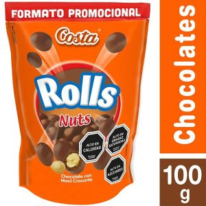 Chocolate Rolls Nuts 100g