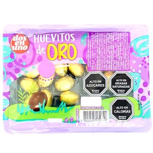 Chocolate Huevitos de oro dos en uno 16 unid.