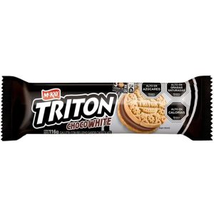 Galleta Tritón choco white 116g