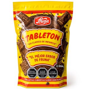 Chocolate Tabletón Fruna 650g
