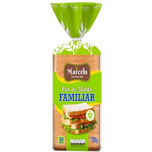 Pan molde blanco Marcelo 750g