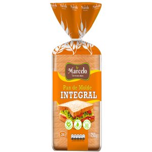 Pan molde integral Marcelo 750g