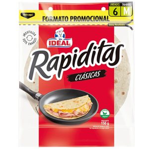 Tortillas rapiditas ideal 150g